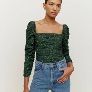 Reformation Joi Top Size 8 Color Coriander